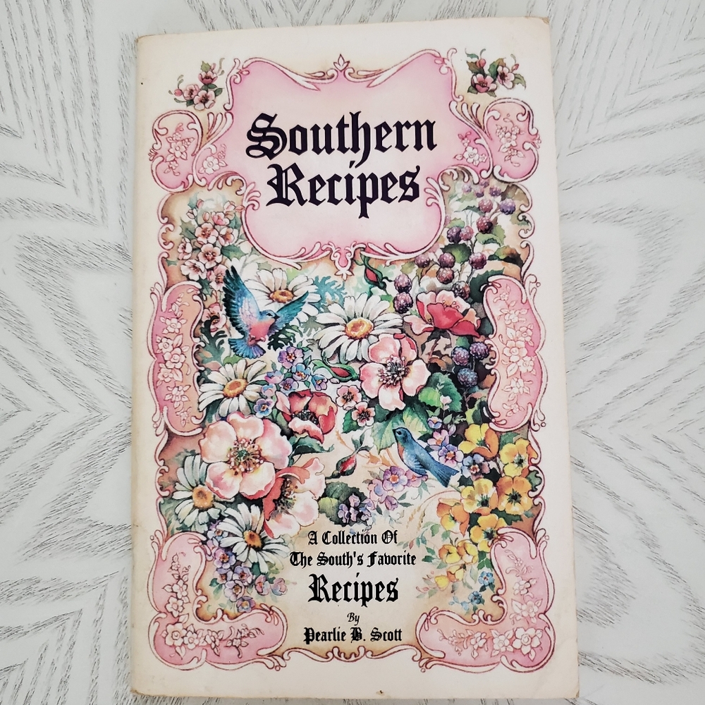 Vintage Southern Recipes Cookbook 1992 First Edition Print